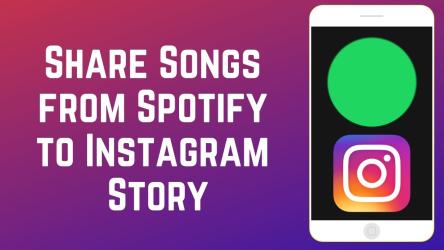 How To Share Spotify Song On Instagram Story