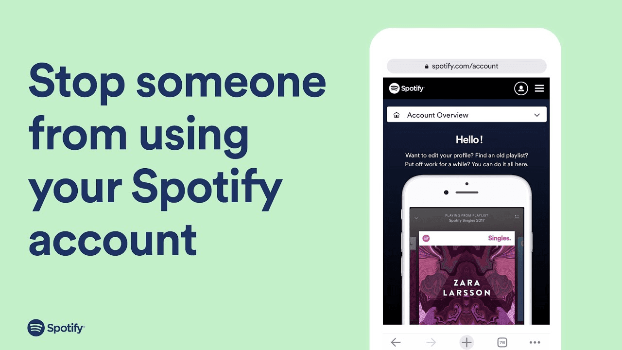 Secure your Spotify account