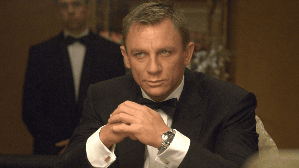 Daniel Craig is James Bond in Casino Royale