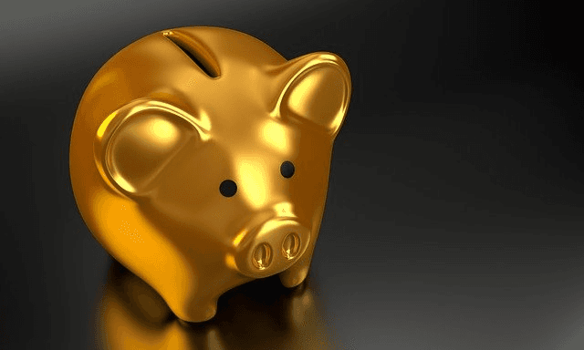 Save your money in a gold piggy bank with Together Price