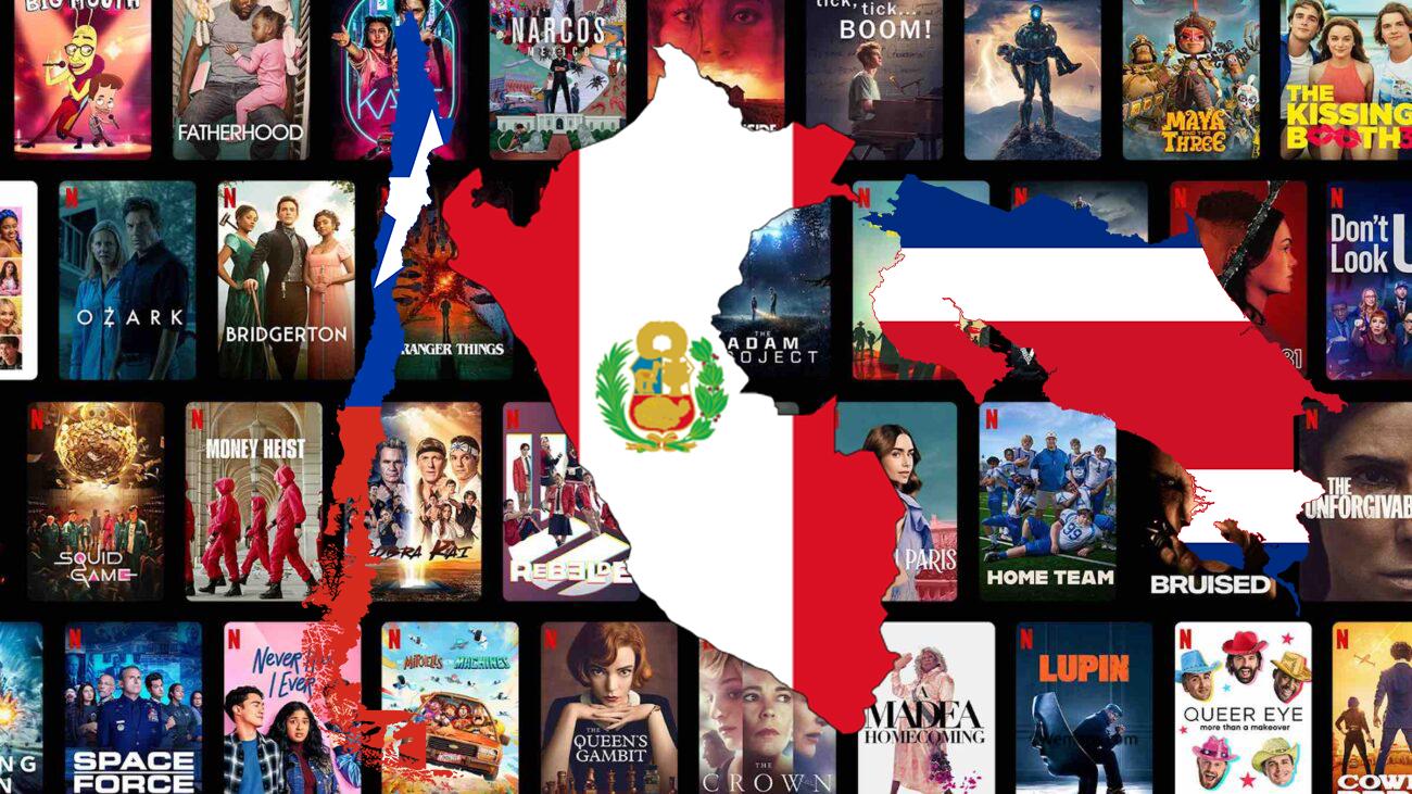 Netflix Chile, Costa Rica and Peru Trial