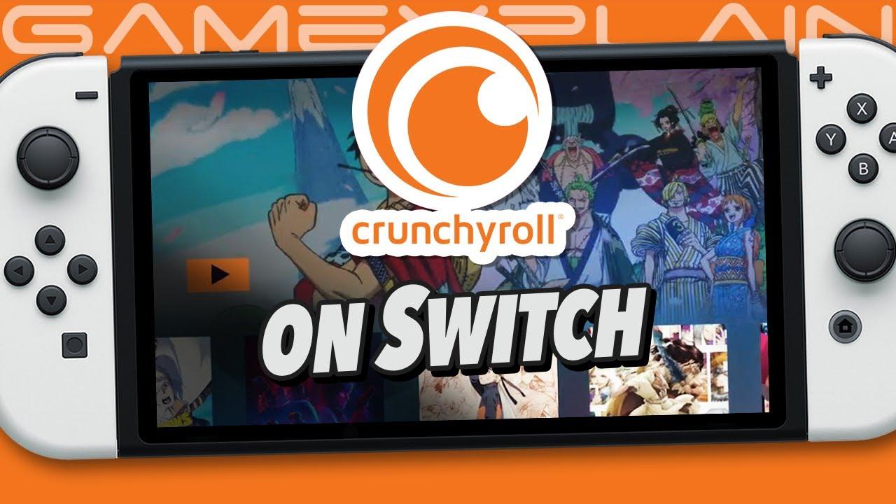 Crunchyroll Is Now Available to Stream Anime on Nintendo Switch