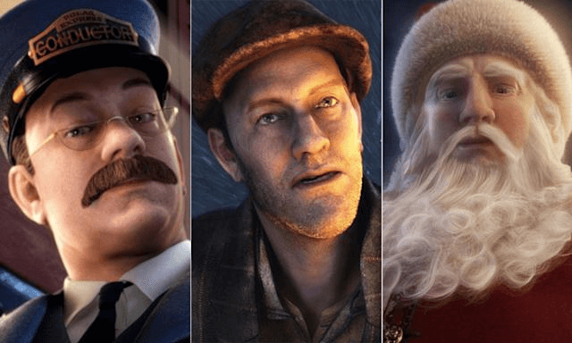 Tom Hanks plays different roles in The Polar Express